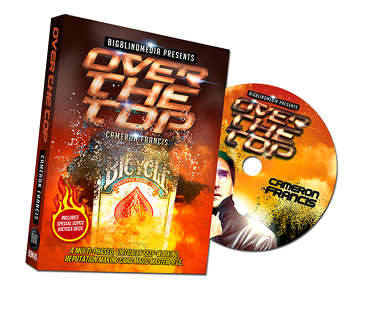 Over the Top (DVD and Gimmick) by Cameron Francis - Magic Trick