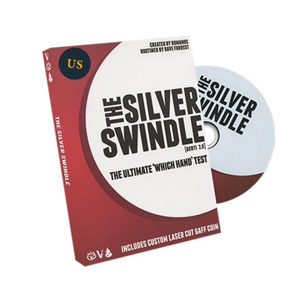 Silver Swindle (US Quarter) by Dave Forrest and Romanos - DVD