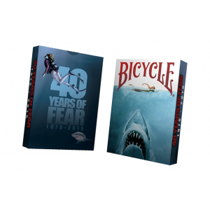 Bicycle 40 Years of Fear Jaws Playing Card Deck by Crooked Kings