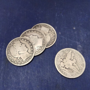 Barber Soft Rededged Coin Set